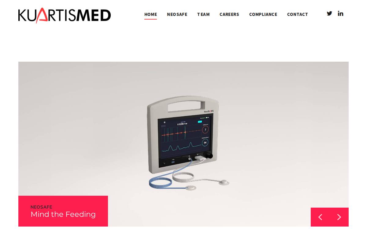 Kuartismed website preview