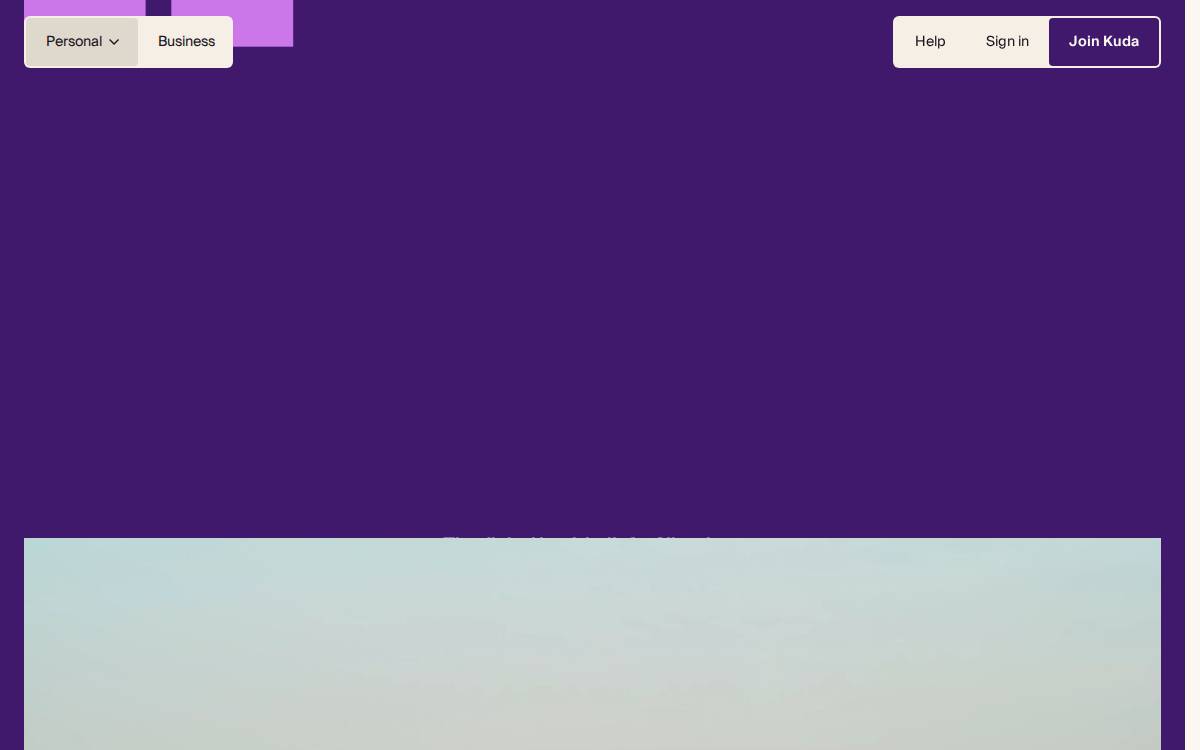 Kuda website preview