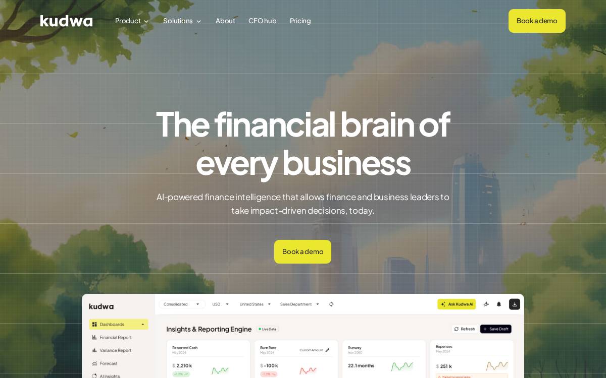 Kudwa website preview