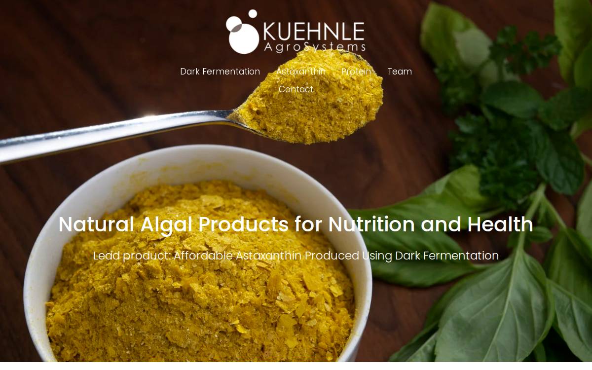 Kuehnle AgroSystems website preview