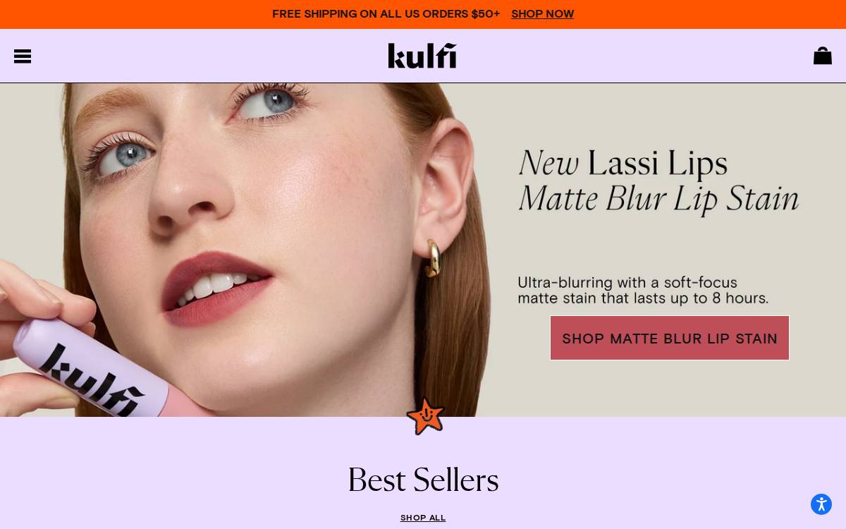 Kulfi website preview
