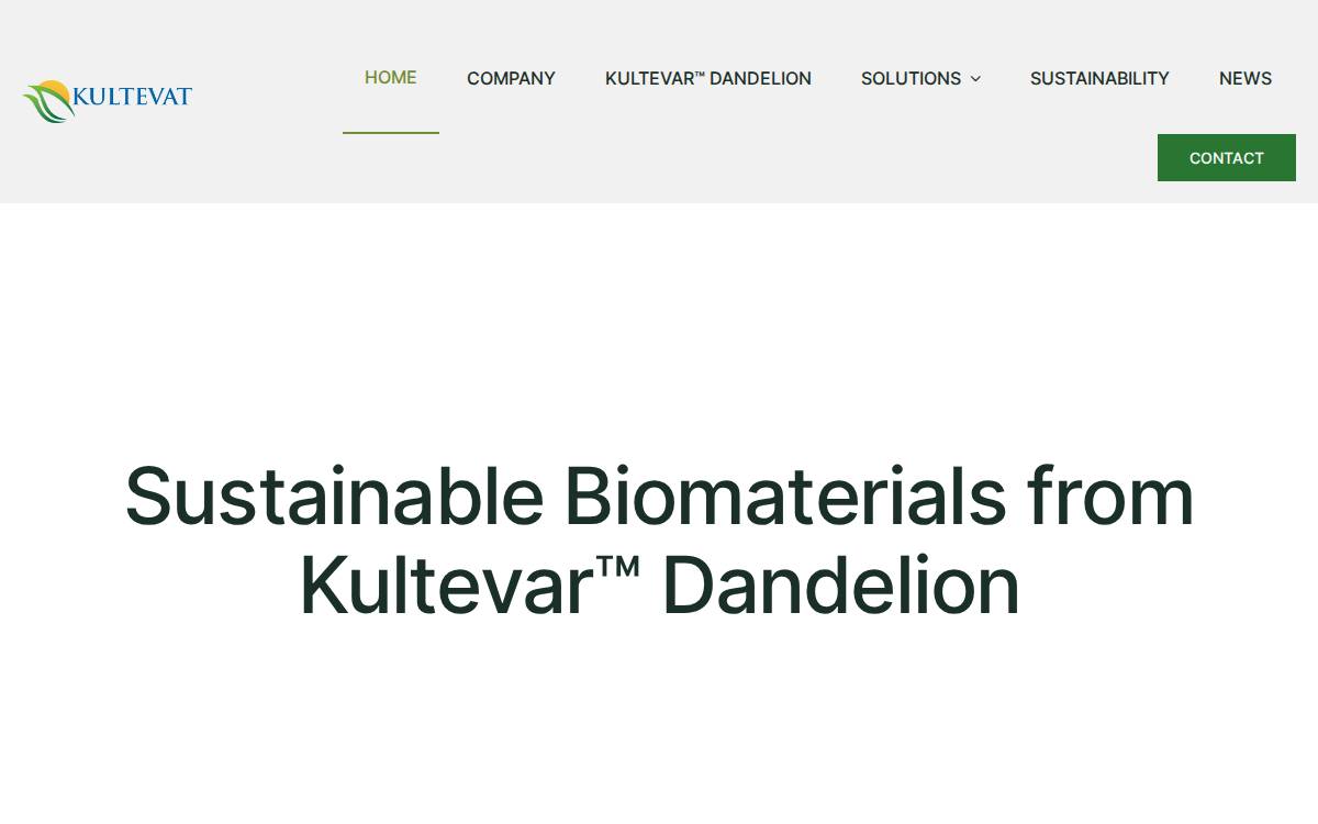 Kultevat, Inc. website preview