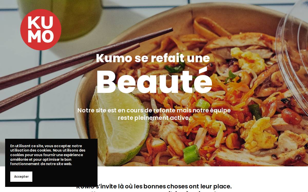 Kumo website preview
