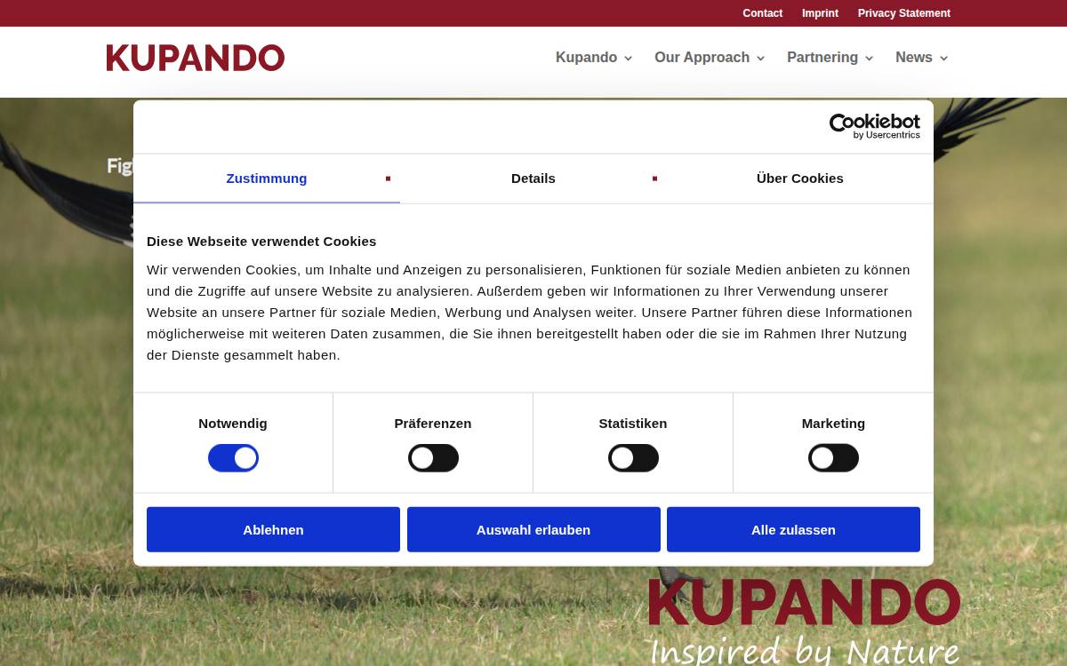 Kupando GmbH website preview