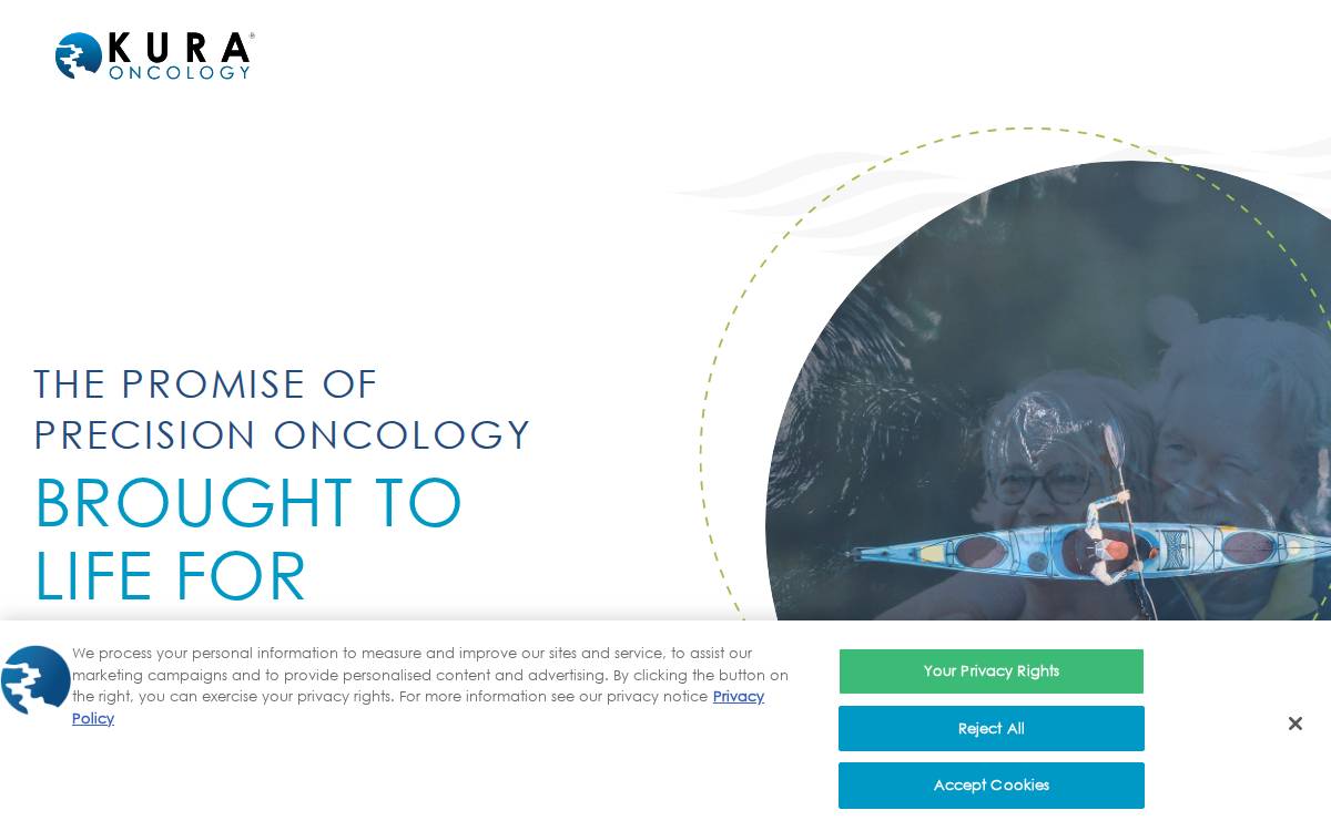 Kura Oncology website preview