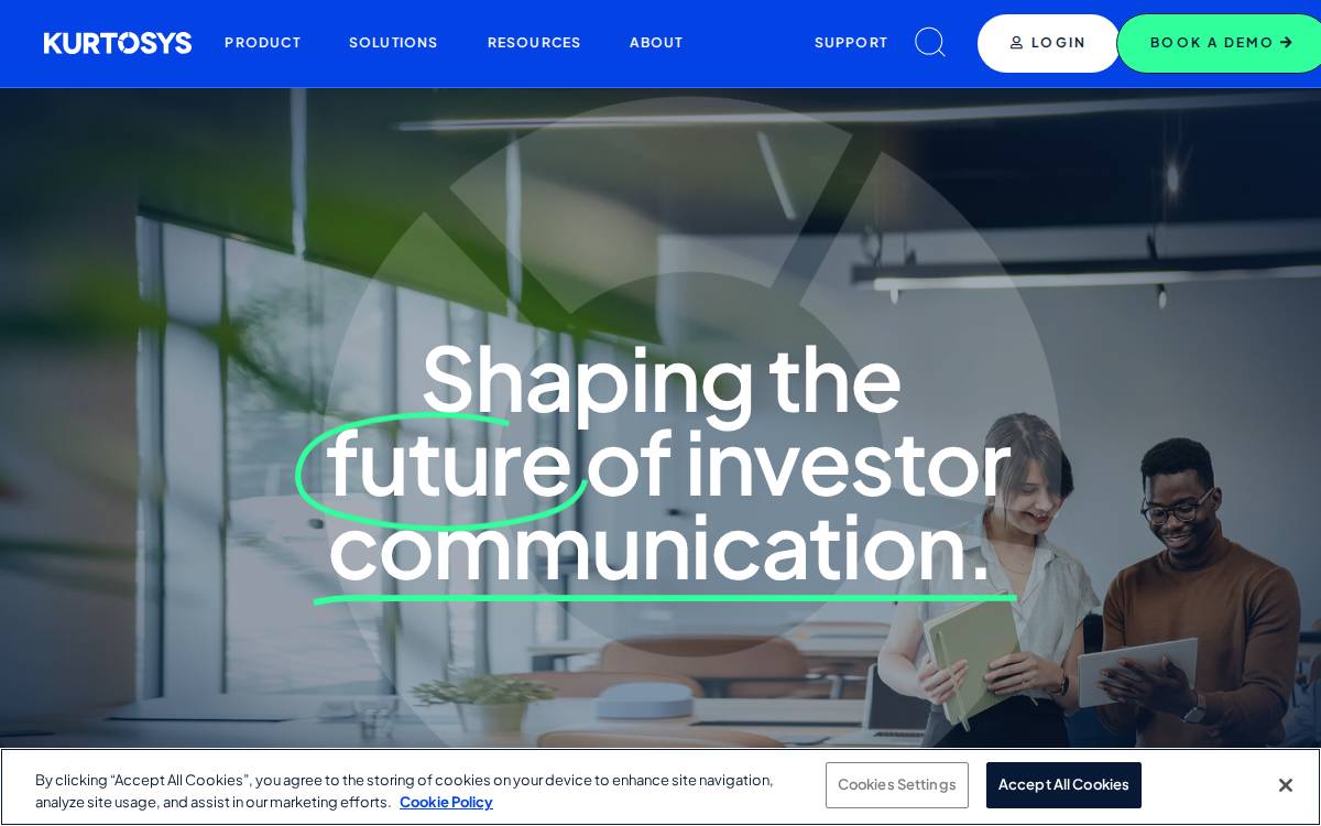 Kurtosys website preview