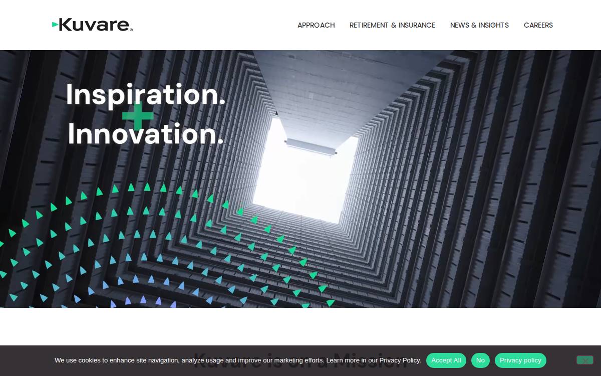 Kuvare website preview