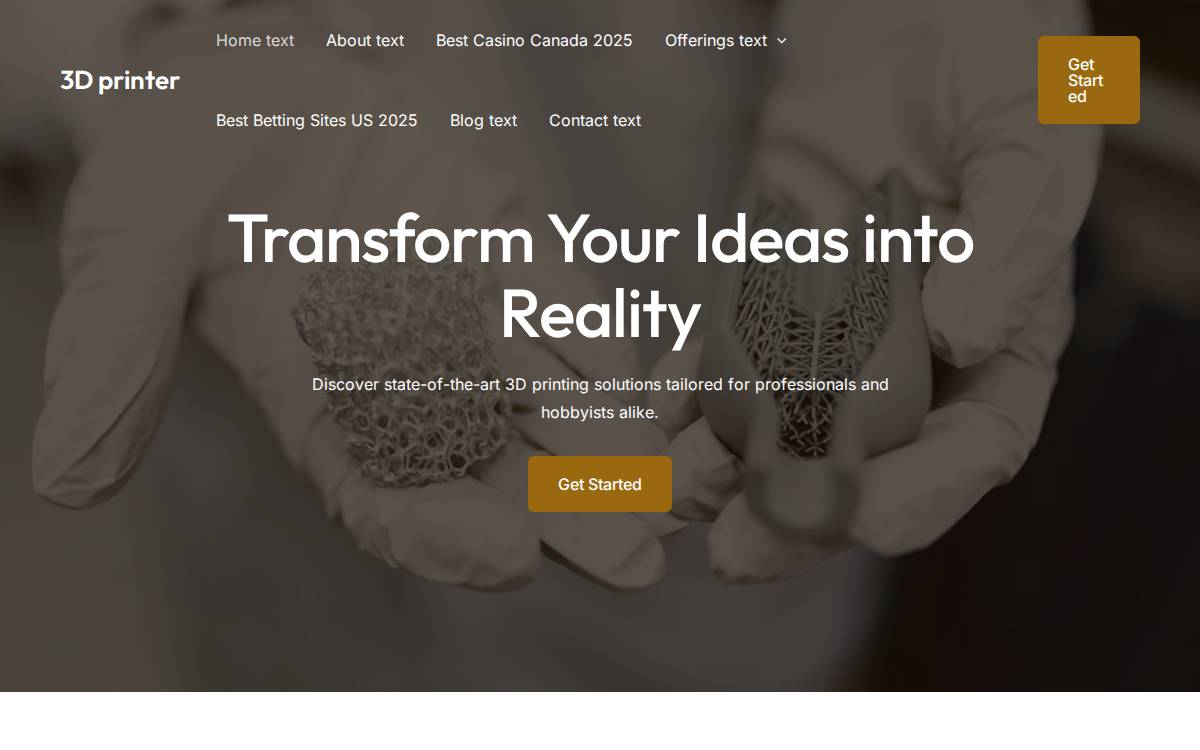 Kwambio website preview