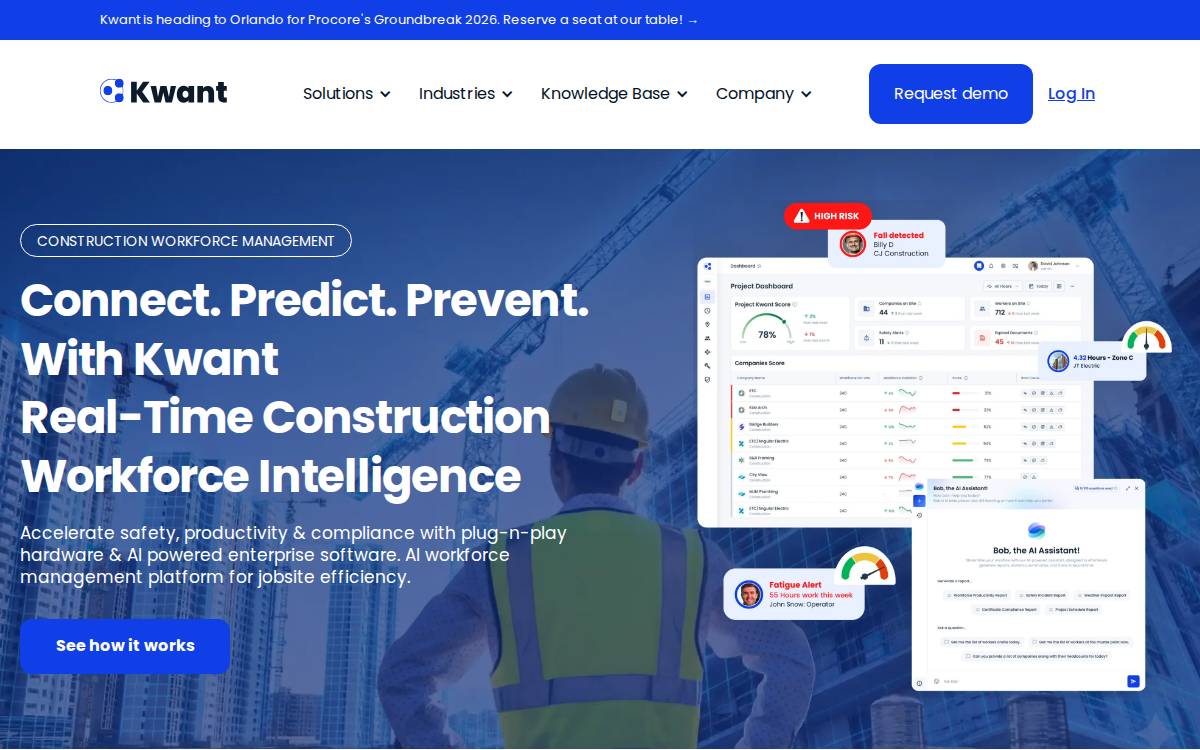 Kwant website preview