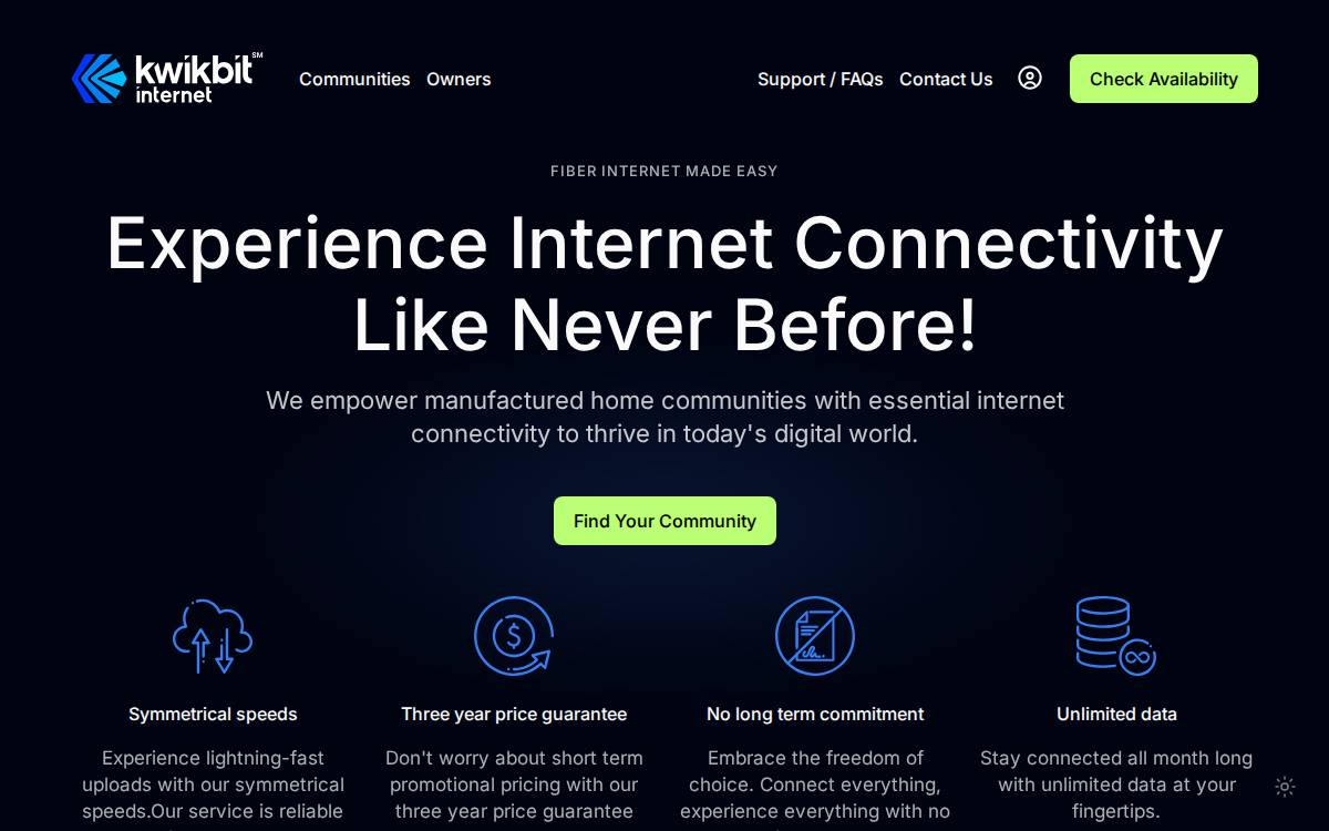 Kwikbit website preview