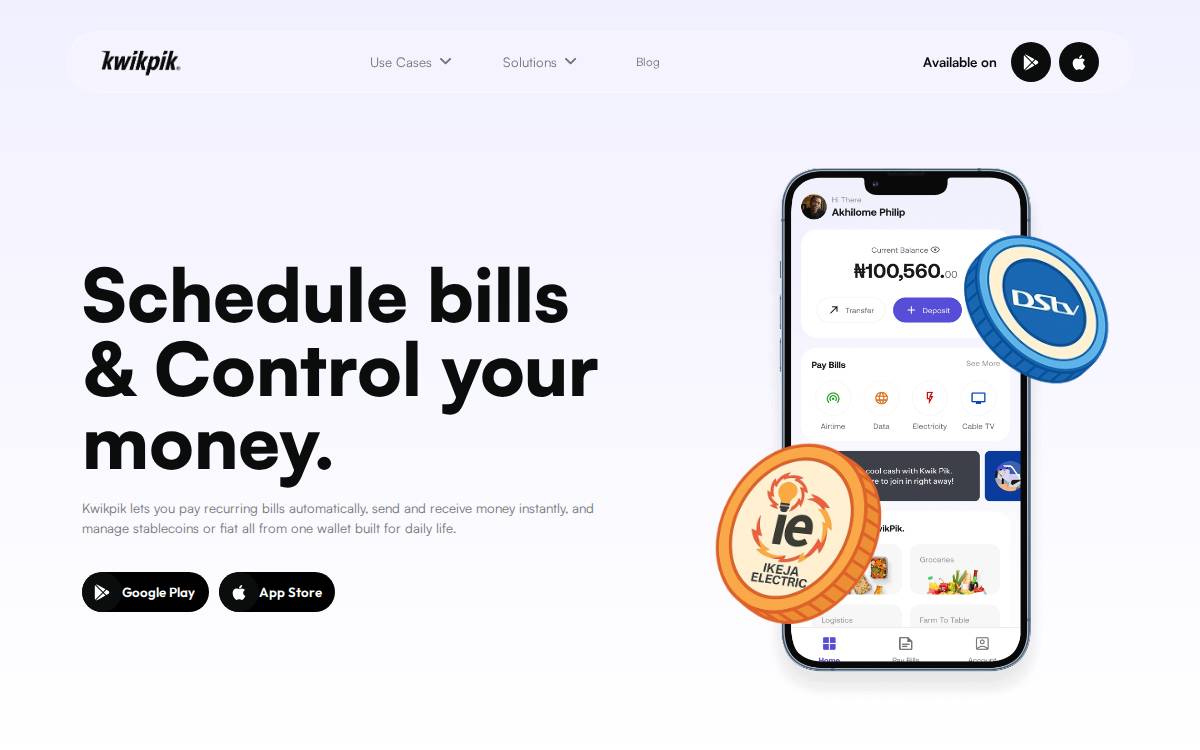 Kwikpik website preview
