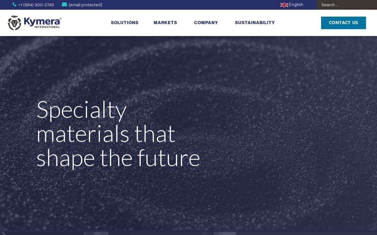 Kymera website preview