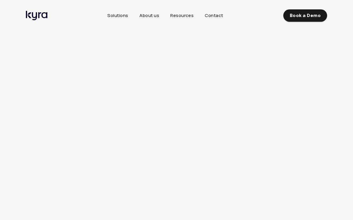 Kyra Health website preview
