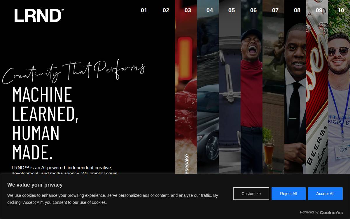 [L]earned Media website preview