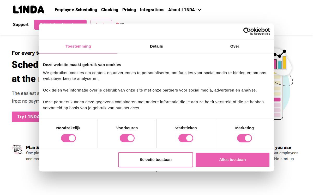 L1Nda website preview