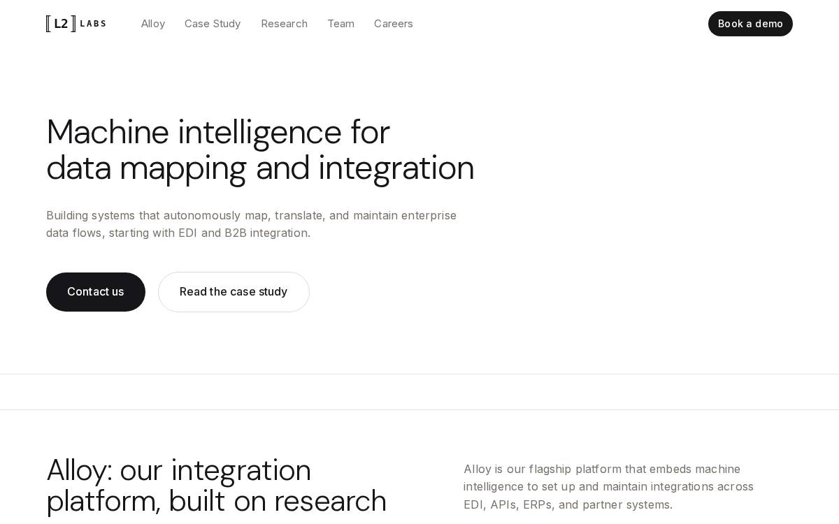 L2 Labs website preview