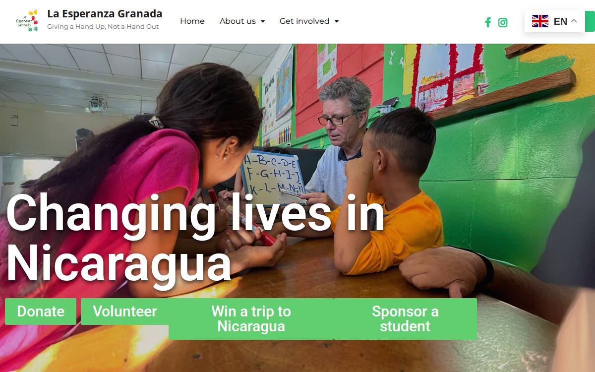 La Esperanza Granada website preview