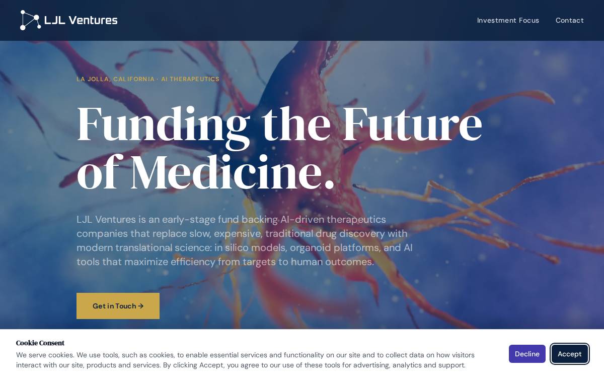 La Jolla Labs website preview