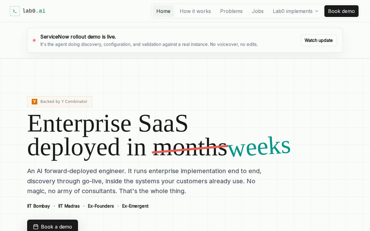 Lab0 website preview