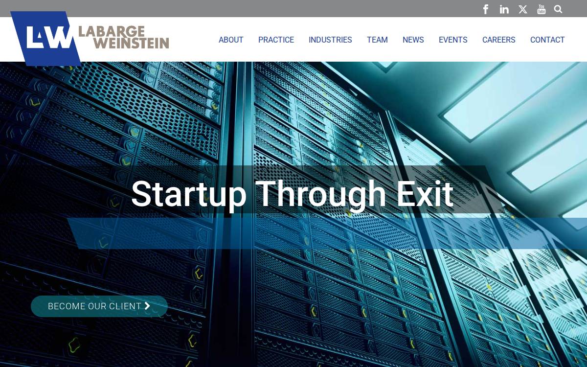 LaBarge Weinstein website preview
