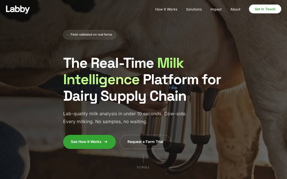 Labby website preview