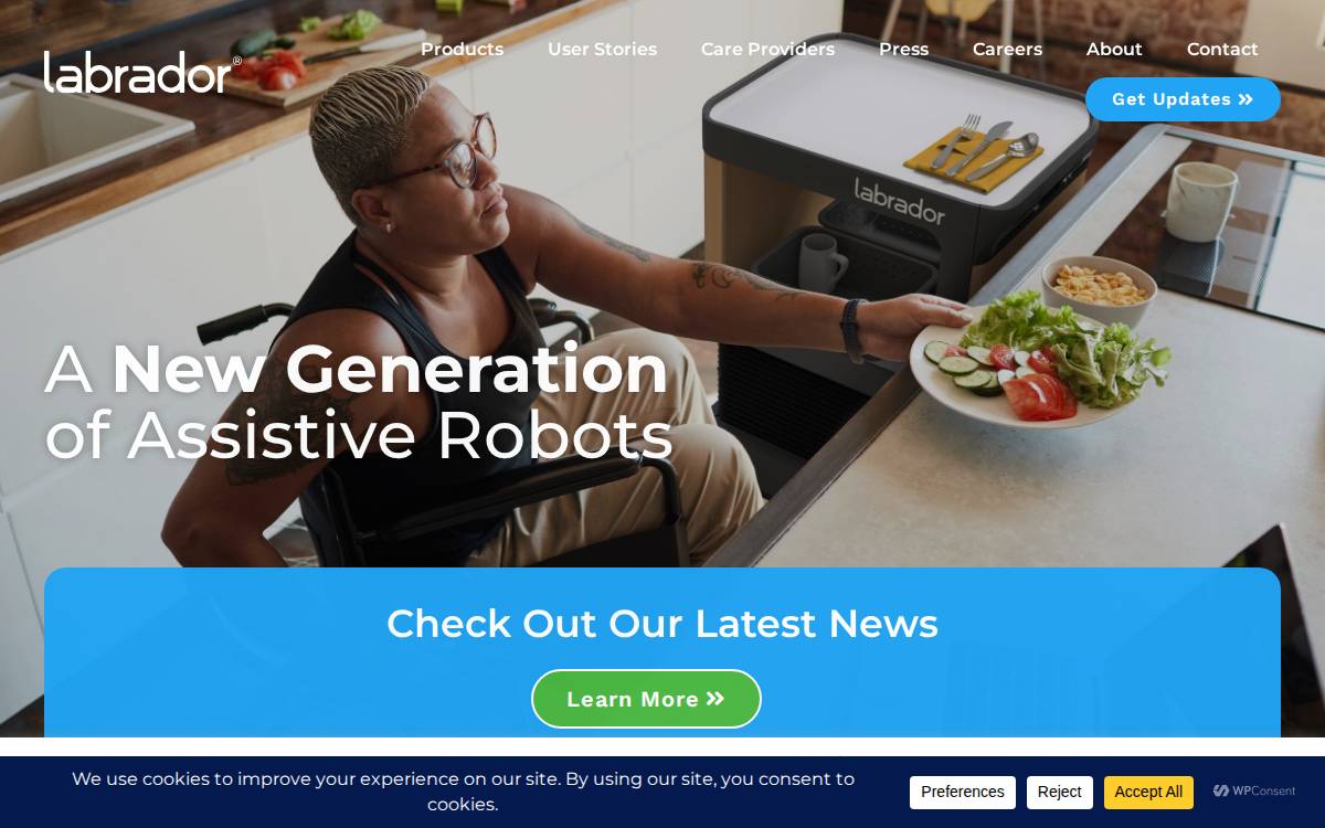 Labrador Systems website preview