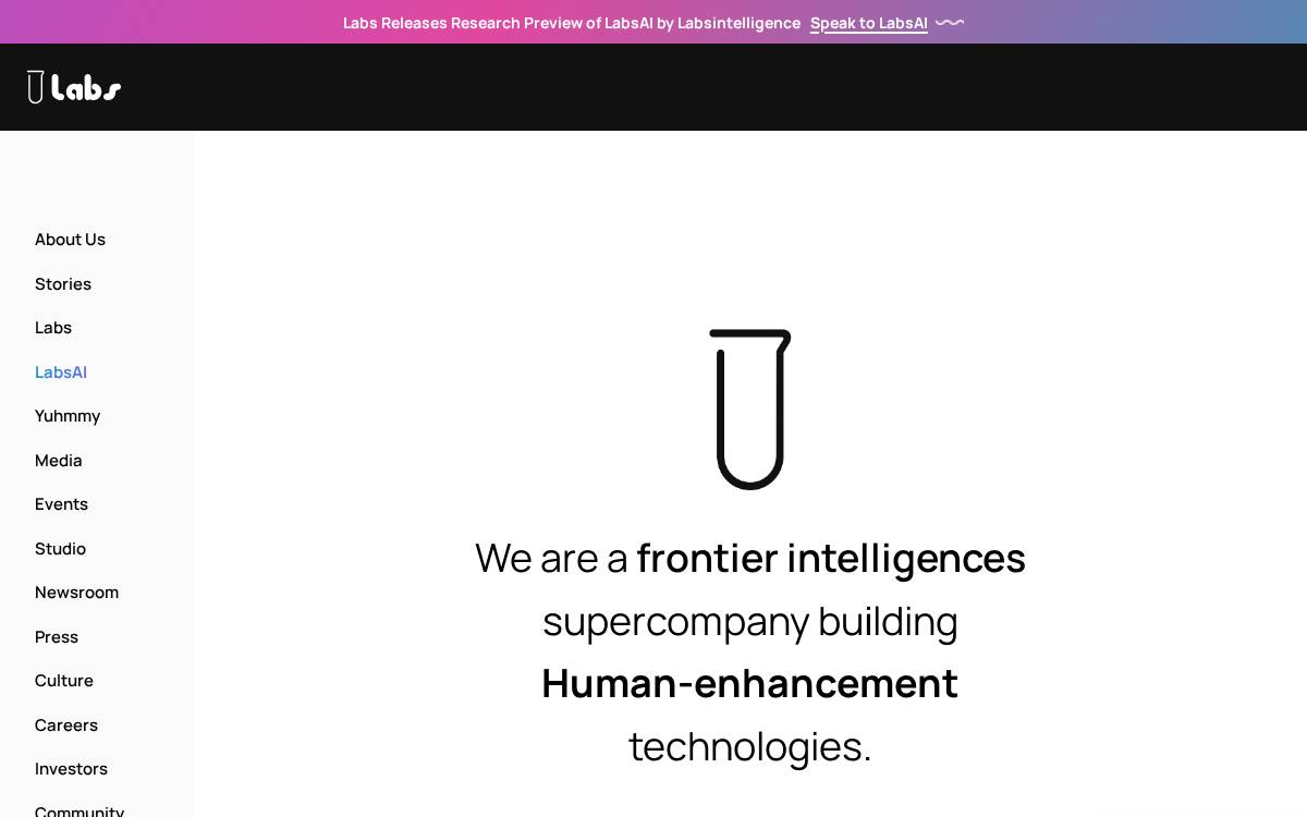 Labs Companies website preview
