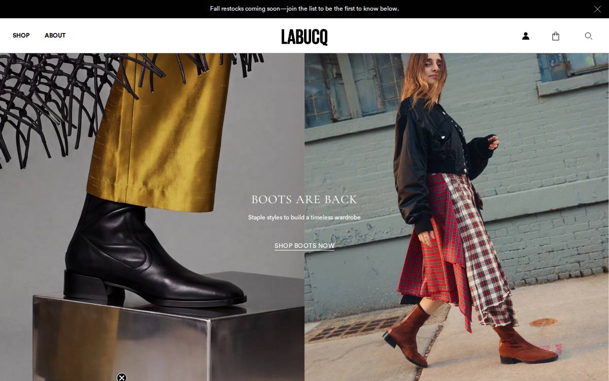 Labucq website preview