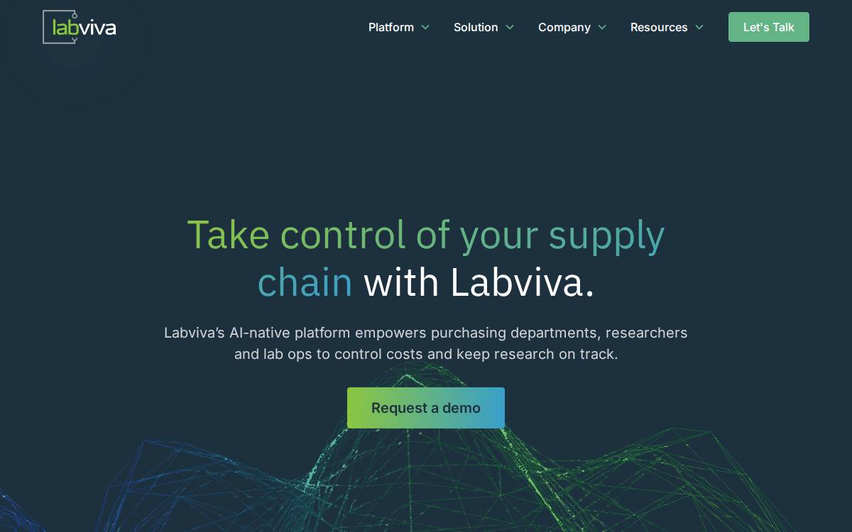Labviva website preview