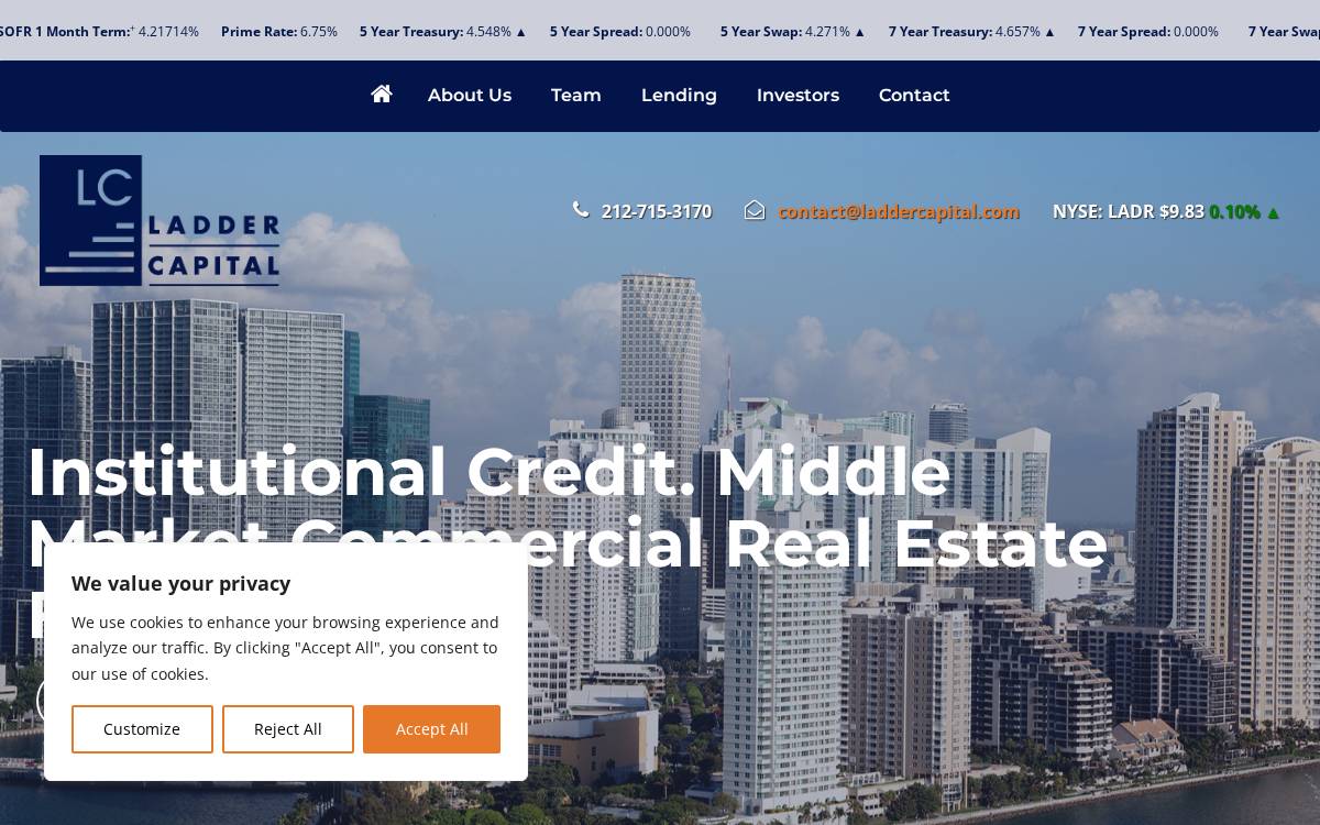 Laddercapital website preview