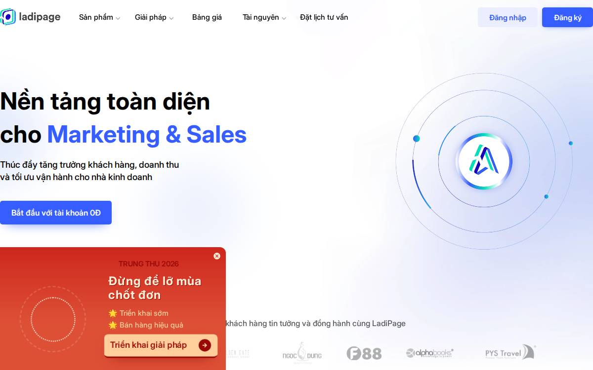 LADIPAGE website preview