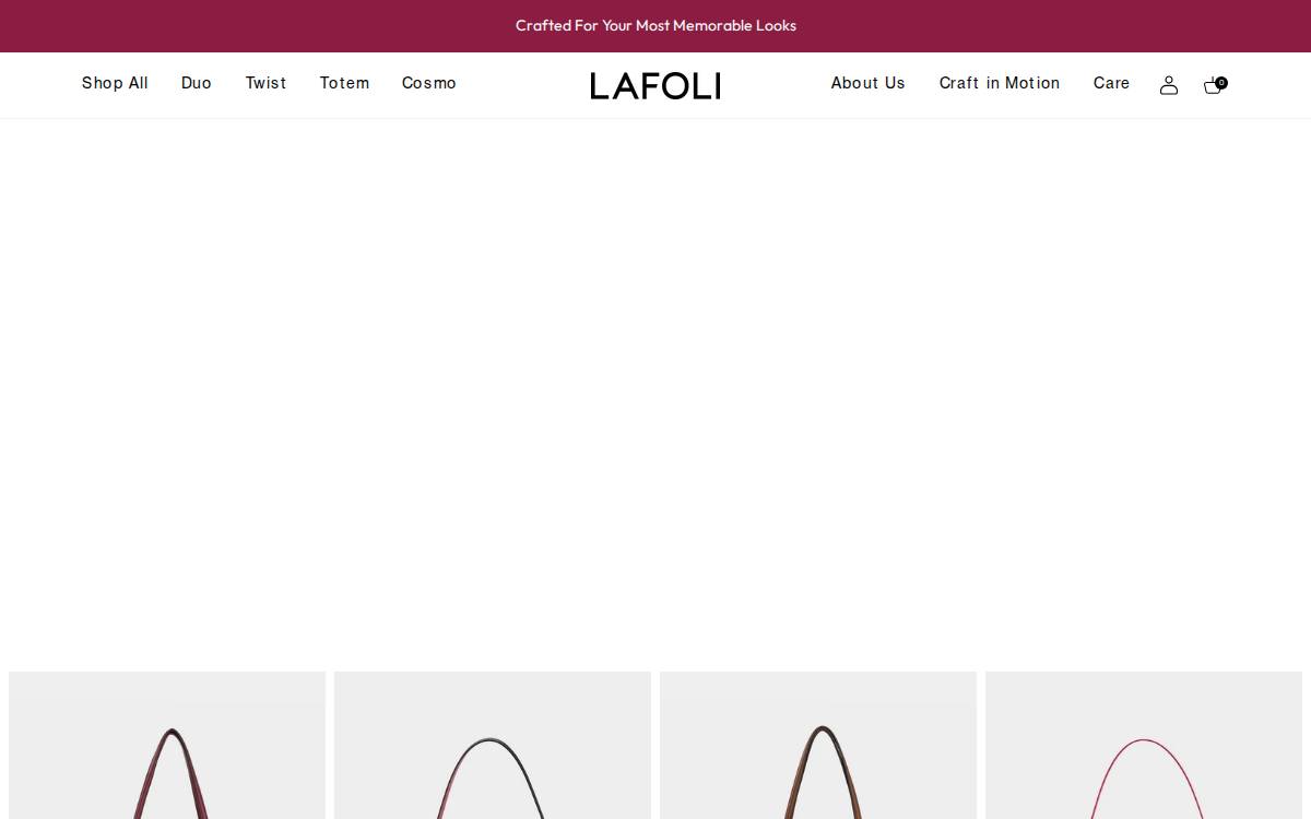 LAFOLI website preview