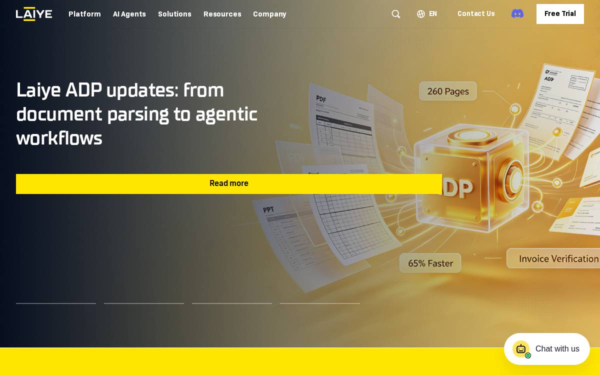 Laiye website preview