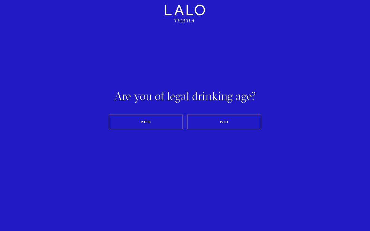 Lalo Tequila website preview