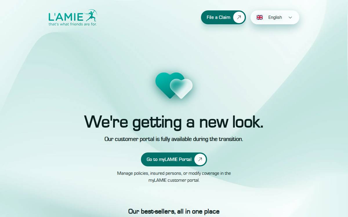 LAMIE direkt website preview