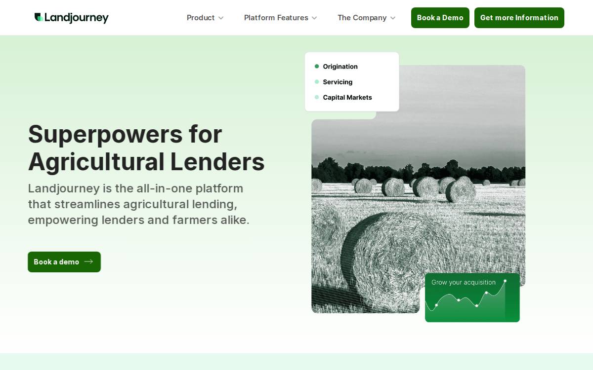 Landjourney website preview