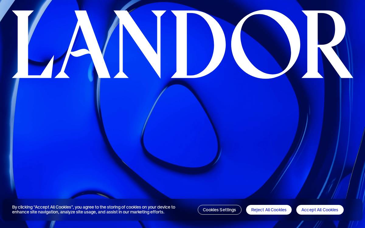 Landor website preview