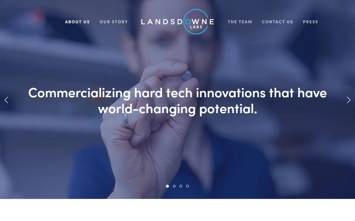 Landsdowne Labs website preview