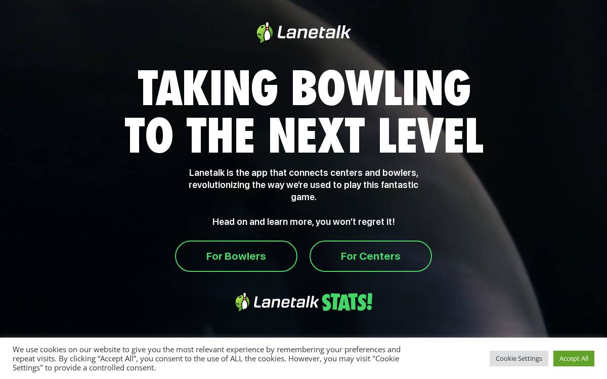 Lanetalk website preview
