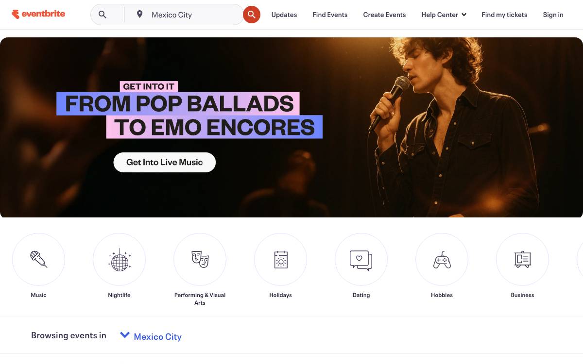 Lanyrd website preview