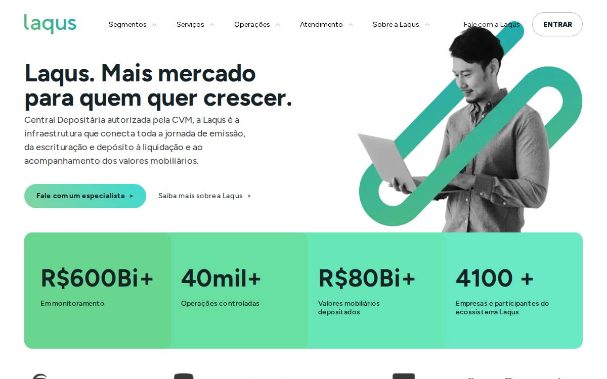Laqus website preview