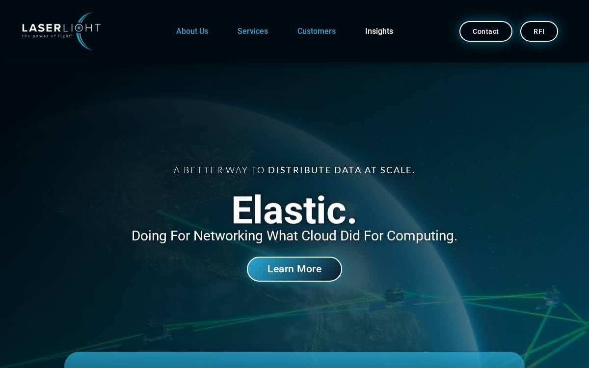 Laser Light Holdings website preview