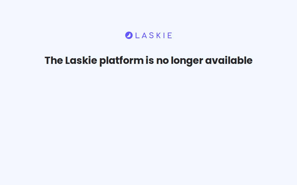 Laskie website preview