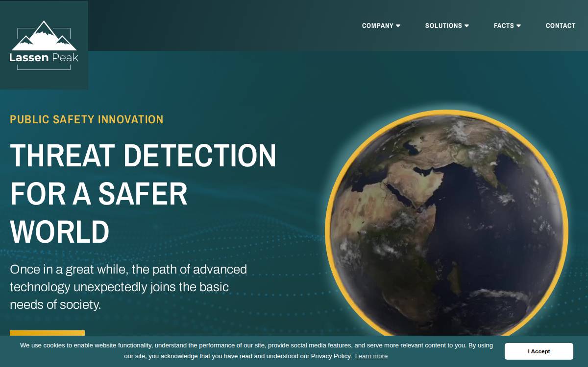 Lassen Peak website preview