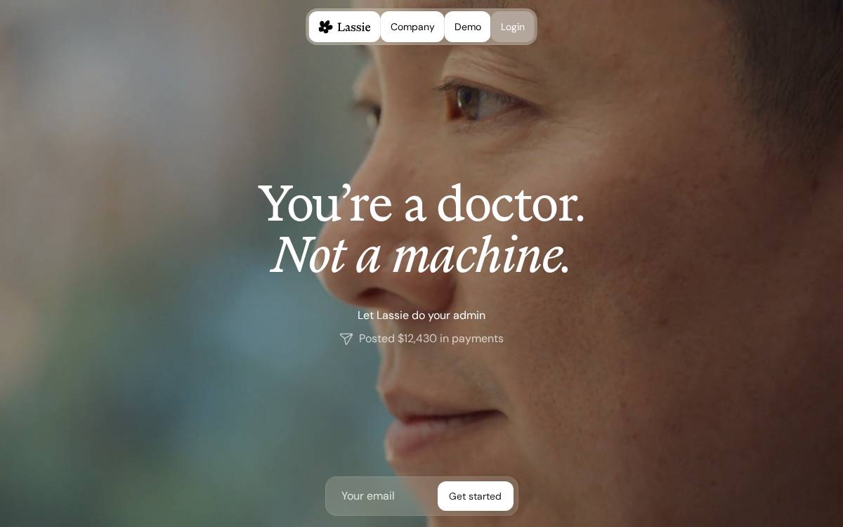 Lassie website preview