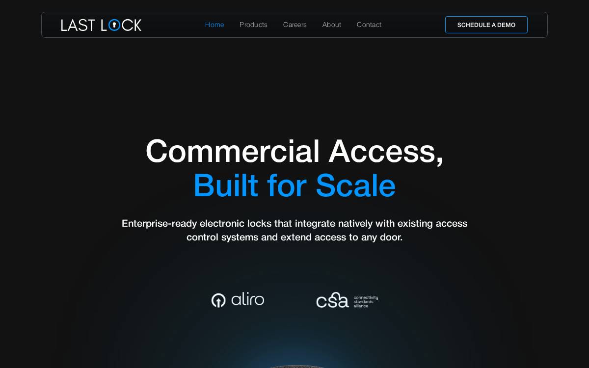 Last Lock website preview