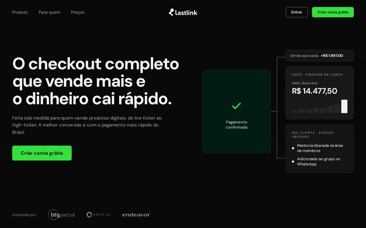 Lastlink website preview