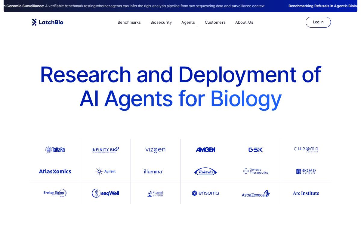 LatchBio website preview