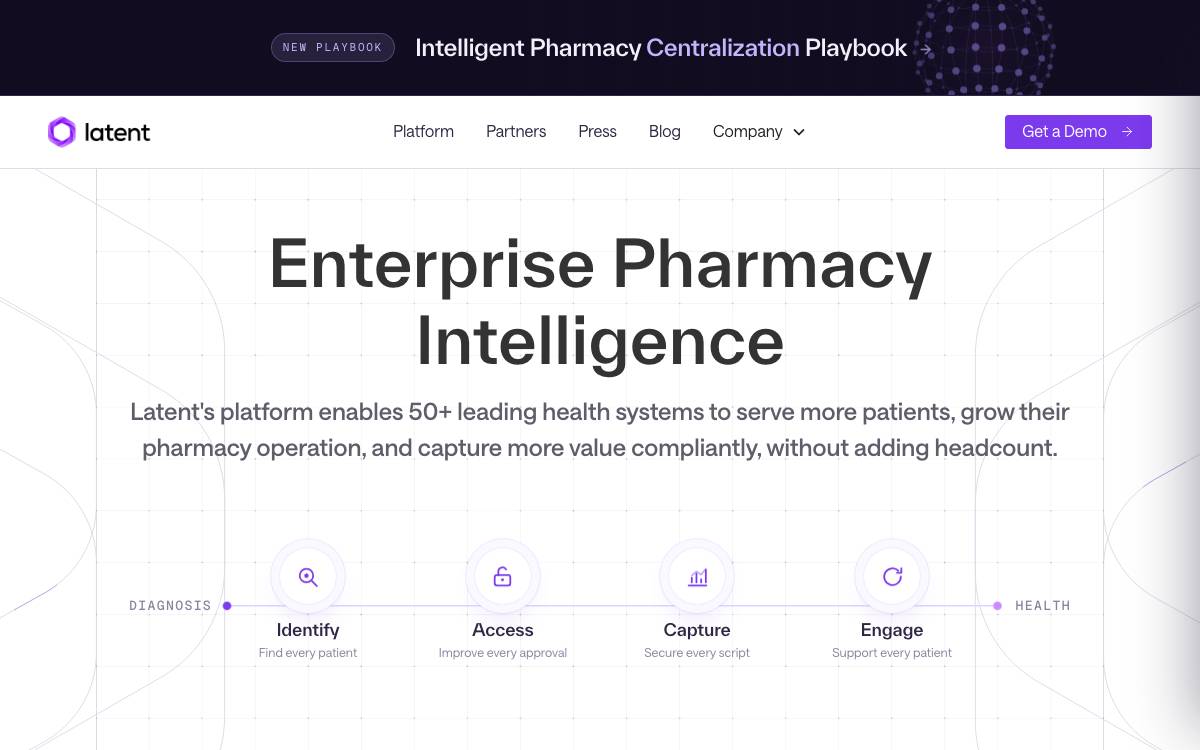 Latent website preview