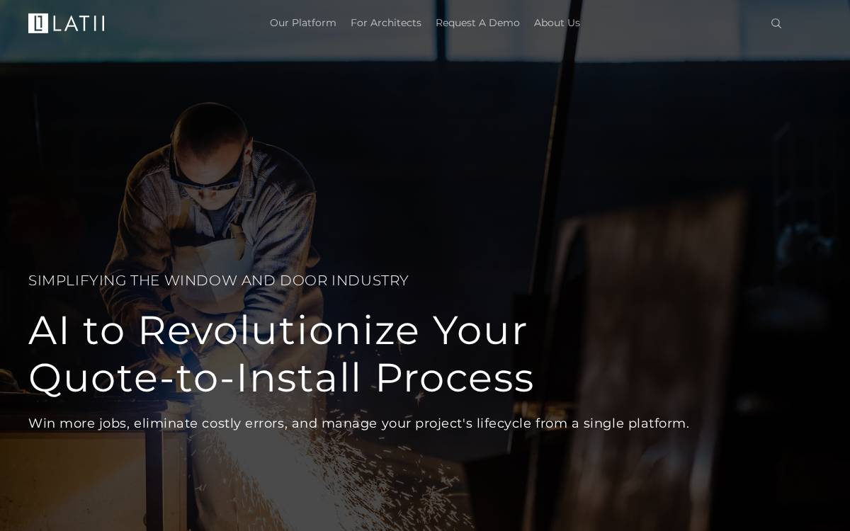 Latii website preview